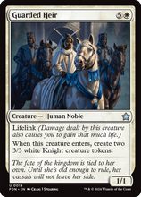 Guarded Heir (FDN-014) - Foundations Foil