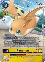 Patamon [BT14-033] (Alternate Art) [Blast Ace]