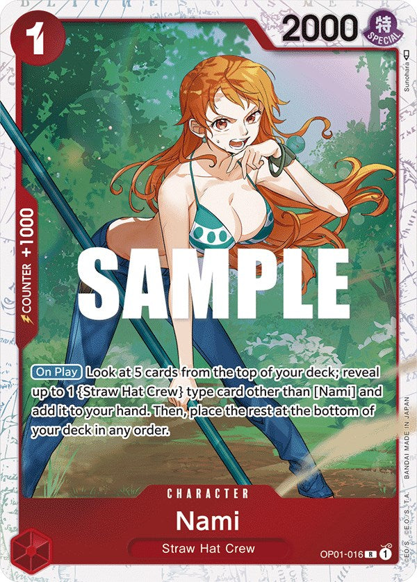 Nami (OP01-016) (Ultra Deck: The Three Captains) [One Piece Promotion Cards]