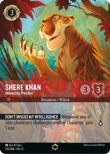 Shere Khan - Menacing Predator (Enchanted) (212/204) [Rise of the Floodborn]