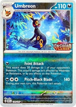 Umbreon (Obsidian Flames Stamped) 130 - Miscellaneous Cards & Products Reverse Holofoil