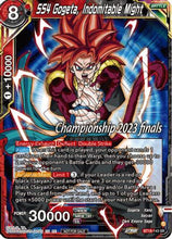 SS4 Gogeta, Indomitable Might (2023 Championship Finals Celebration Pack) (BT18-143) [Tournament Promotion Cards]