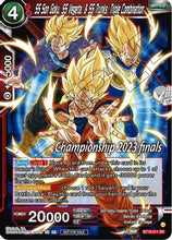 SS Son Goku, SS Vegeta, & SS Trunks, Triple Combination (2023 Championship Finals Celebration Pack) (BT19-011) [Tournament Promotion Cards]