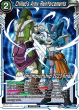 Chilled's Army Reinforcements (2023 Championship Finals Celebration Pack) (EB1-22) [Tournament Promotion Cards]