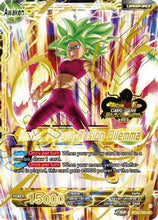 Kale & Caulifla // Kefla, Potara-Fusion Dilemma (2023 Worlds ZENKAI 06 Leader Set) (BT23-100) - Tournament Promotion Cards