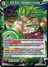 SS3 Broly, Rampaging Express (BT24-074) [Beyond Generations]