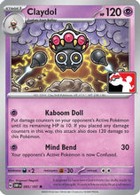 Claydol 95 - Prize Pack Series Cards