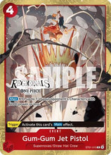 Gum-Gum Jet Pistol (Offline Regional 2024) [Participant] [One Piece Promotion Cards]