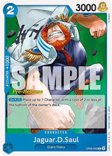 Jaguar.D.Saul [Wings of the Captain Pre-Release Cards]