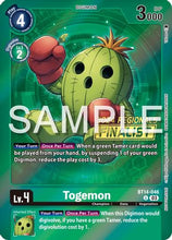 Togemon [BT14-046] (2024 Regionals Finalist) [Blast Ace Promos]