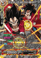 SS4 Son Goku & SS4 Vegeta, Striking a Weak Point (Collector Booster Silver) (BT24-118) [Beyond Generations]