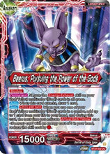 Beerus // Beerus, Pursuing the Power of the Gods (Collector Booster Foil) (BT24-002) [Beyond Generations]