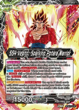 SS4 Son Goku & SS4 Vegeta // SS4 Vegito, Sparking Potara Warrior (Collector Booster Foil) (BT24-112) [Beyond Generations]