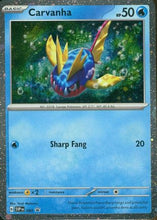 Carvanha (093) (Cosmos Foil) [Scarlet & Violet: Black Star Promos]