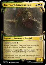 Treebeard, Gracious Host [The Lord of the Rings: Tales of Middle-Earth Commander Showcase Scrolls]