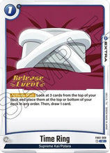 Time Ring [Blazing Aura Pre-Release Cards]