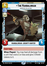 The Mandalorian - Wherever I Go, He Goes (049/262) - Shadows of the Galaxy Foil