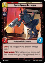 Death Watch Loyalist (136/262) - Shadows of the Galaxy Foil
