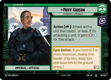 Moff Gideon - Formidable Commander (007/262) - Shadows of the Galaxy