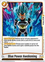 Blue Power Awakening (FB02-136) (Tournament Pack 02) [Fusion World Tournament Cards]