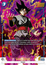 Goku Black (FB02-039) (Championship Pack 01) (Gold) [Fusion World Tournament Cards]