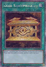 Gold Sarcophagus (Platinum Secret Rare) [RA02-EN052] Platinum Secret Rare