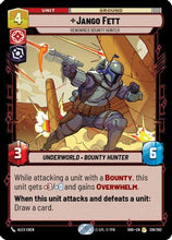 Jango Fett - Renowned Bounty Hunter (138/262) - Shadows of the Galaxy Foil