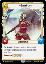 Zorii Bliss - Valiant Smuggler (203/262) - Shadows of the Galaxy Foil