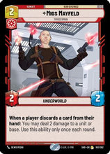 Migs Mayfeld - Triggerman (163/262) - Shadows of the Galaxy