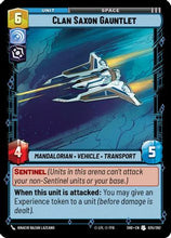 Clan Saxon Gauntlet (035/262) - Shadows of the Galaxy