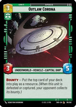 Outlaw Corona (116/262) - Shadows of the Galaxy