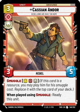 Cassian Andor - Rebellions Are Built On Hope (148/262) - Shadows of the Galaxy Foil