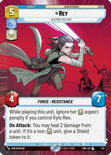 Rey - Keeping the Past (Hyperspace) (321) - Shadows of the Galaxy Foil
