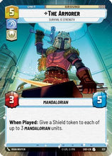 The Armorer - Survival Is Strength (Hyperspace) (322) - Shadows of the Galaxy Foil