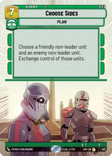 Choose Sides (Hyperspace) (401) - Shadows of the Galaxy Foil
