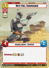 Nite Owl Skirmisher (Hyperspace) (418) - Shadows of the Galaxy Foil
