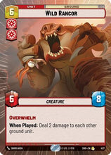 Wild Rancor (Hyperspace) (427) - Shadows of the Galaxy Foil