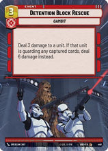 Detention Block Rescue (Hyperspace) (449) - Shadows of the Galaxy Foil