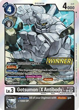 Gotsumon (X Antibody) [P-144] (Store Tournament 2024 Jul.  Sep. Winner Pack) [Promotional Cards]