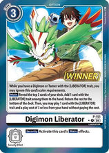 Digimon Liberator [P-151] (Store Tournament 2024 Jul.  Sep. Winner Pack) [Promotional Cards]