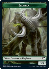 Elephant // Tuktuk the Returned Double-Sided Token [Double Masters Tokens]
