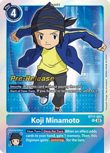 Koji Minamoto (BT17-083) - Secret Crisis Pre-Release Cards Foil
