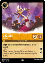 Gazelle - Pop Star (11/204) - Shimmering Skies Cold Foil