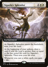 Sigarda's Splendor (Extended Art) [Innistrad: Midnight Hunt]