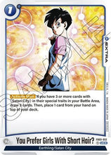 You Prefer Girls With Short Hair? (Tournament Pack 03) (FB03-052) - Tournament and Championship Promos Holofoil