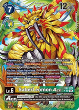 SaberLeomon ACE (Alternate Art) (EX7-029) - Digimon LIBERATOR