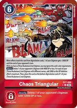 Chaos Triangular (Foil) (EX7-066) - Digimon LIBERATOR