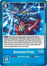 Summon Frost (Foil) (EX7-067) - Digimon LIBERATOR