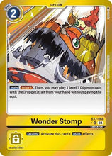 Wonder Stomp (Foil) (EX7-068) - Digimon LIBERATOR