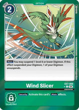 Wind Slicer (Foil) (EX7-069) - Digimon LIBERATOR